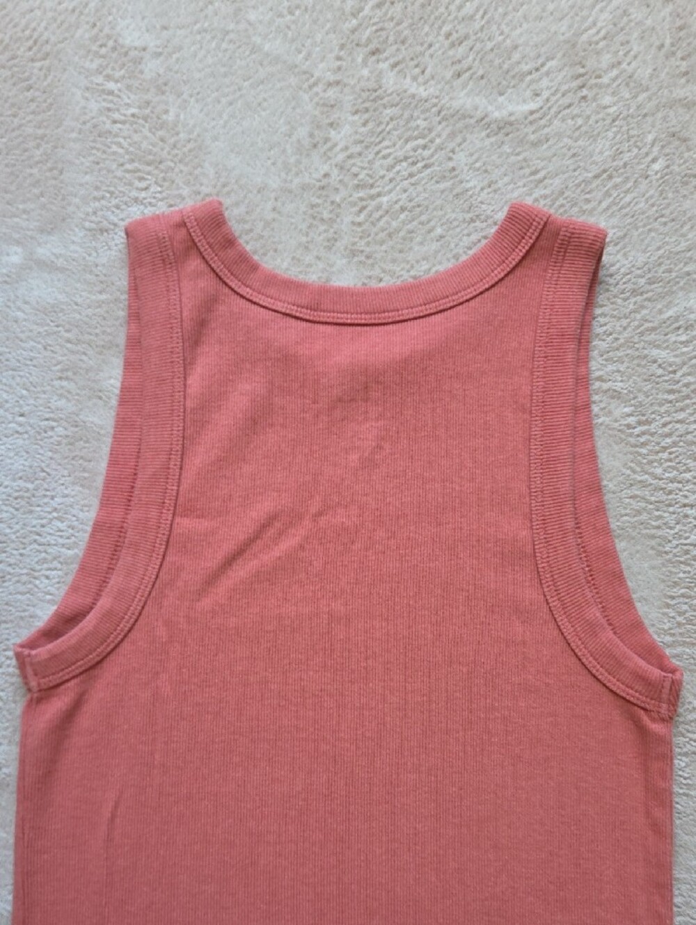a new day High Neck Tank Top Set White, Black, Mint, Coral & Gray Stripe Medium - Picture 7 of 10